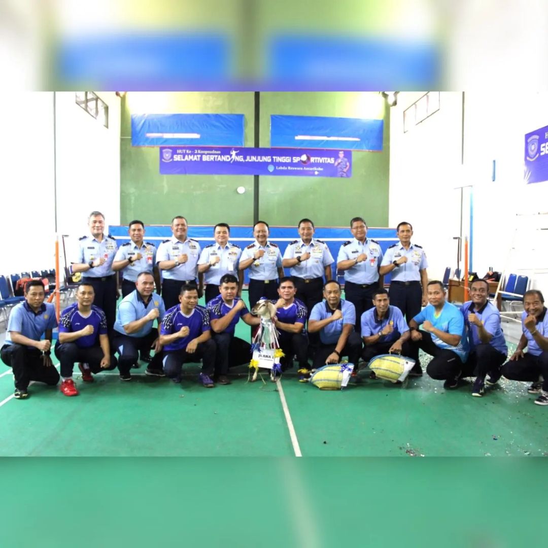 TURNAMEN BULU TANGKIS HUT KE-2 KOOPSUDNAS
