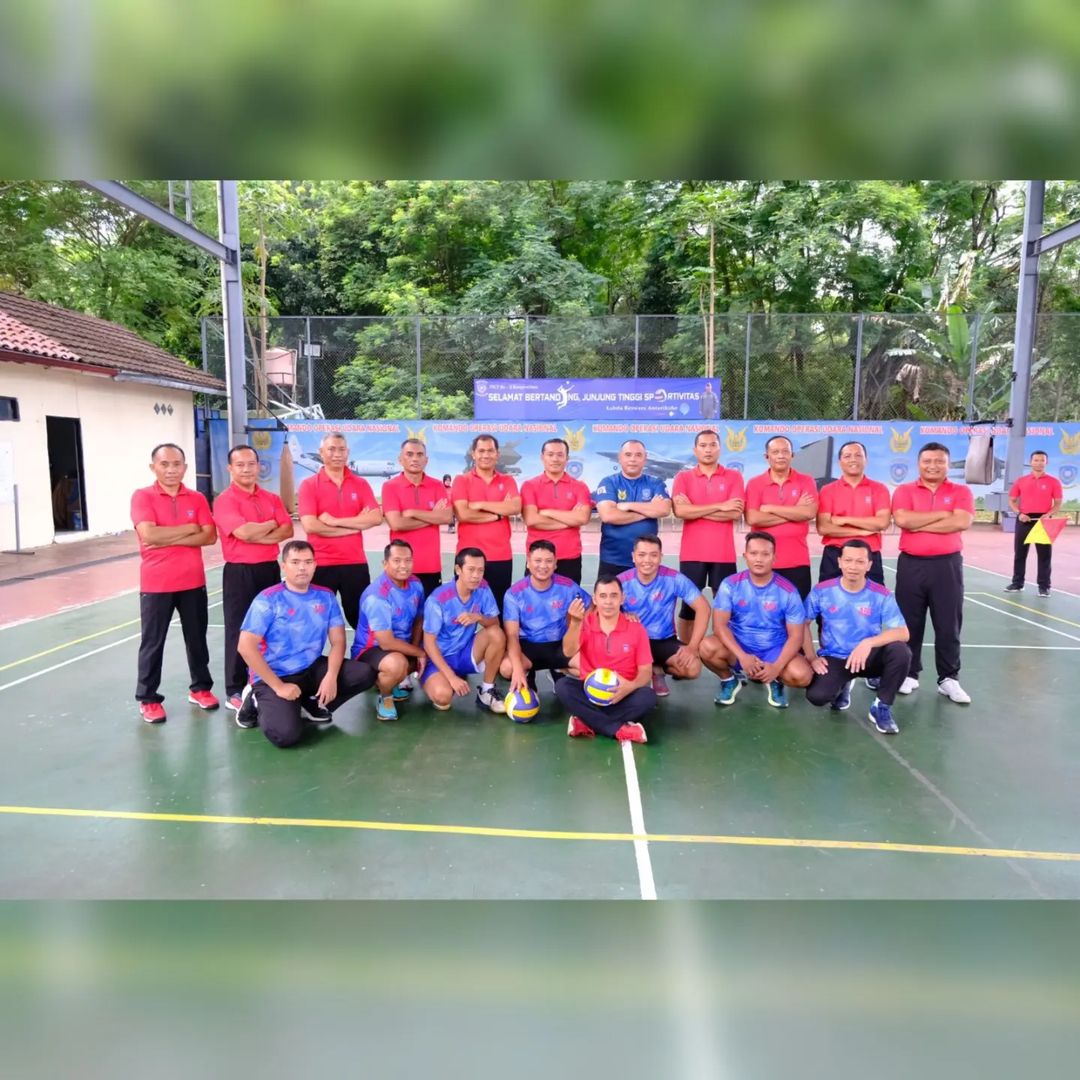 TURNAMEN BOLA VOLI ANTAR SATKER HUT KE-2 KOOPSUDNAS