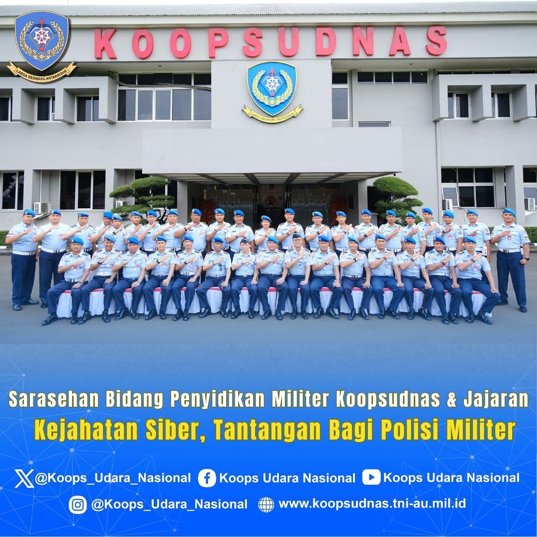Sarasehan Bidang Penyidikan POM Koopsudnas dan Satuan Jajaran