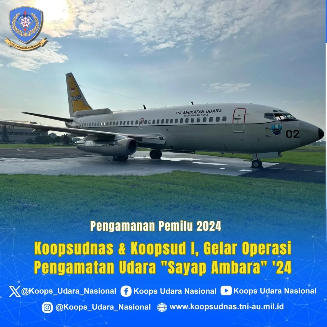 AMANKAN PEMILU 2024, KOOPSUDNAS & KOOPSUD I, GELAR OPERASI "SAYAP AMBARA '24"