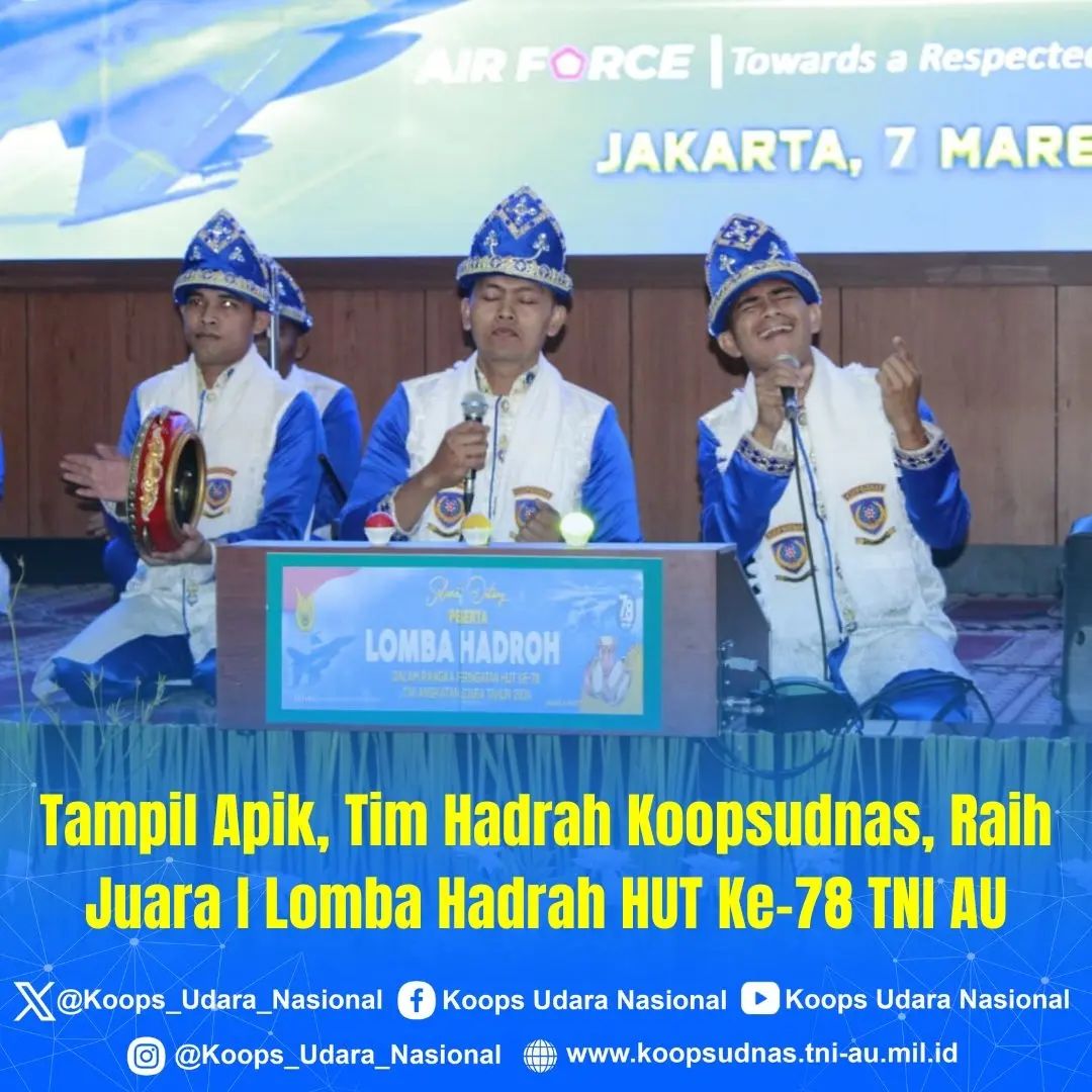 TIM HADRAH KOOPSUDNAS JAWARA DI MABESAU