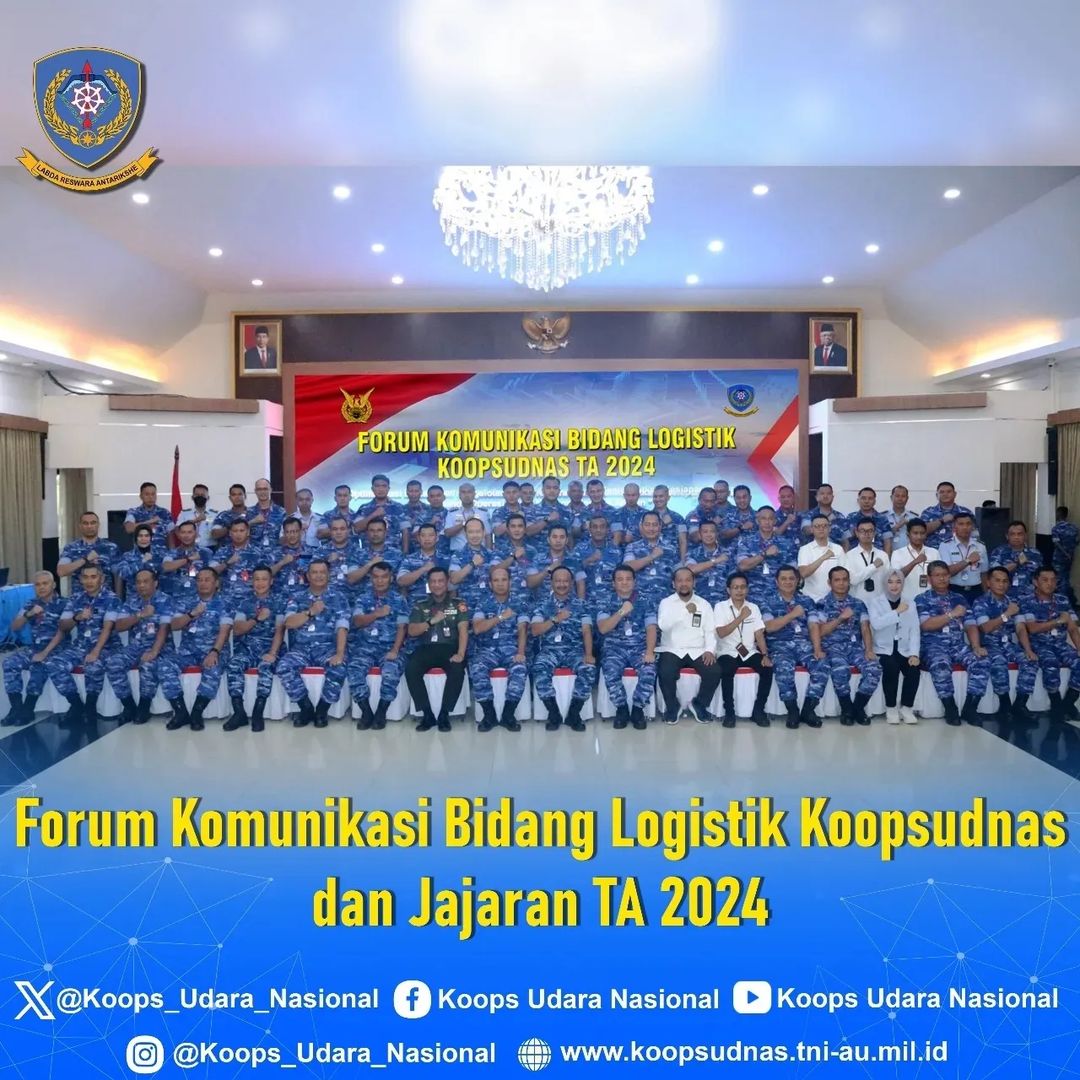KOOPSUDNAS GELAR FORKOM BIDANG LOGISTIK TA 2024