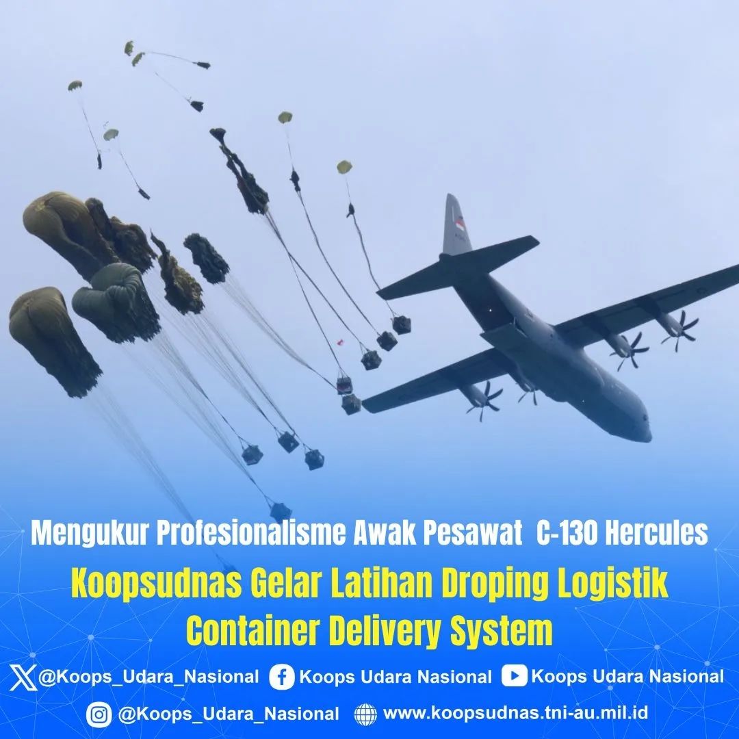KOOPSUDNAS GELAR LATIHAN DROPING CDS