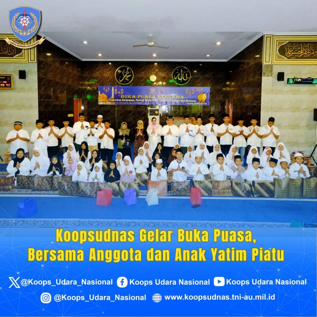 KOOPSUDNAS GELAR BUKA PUASA BERSAMA ANGGOTA DAN ANAK YATIM PIATU