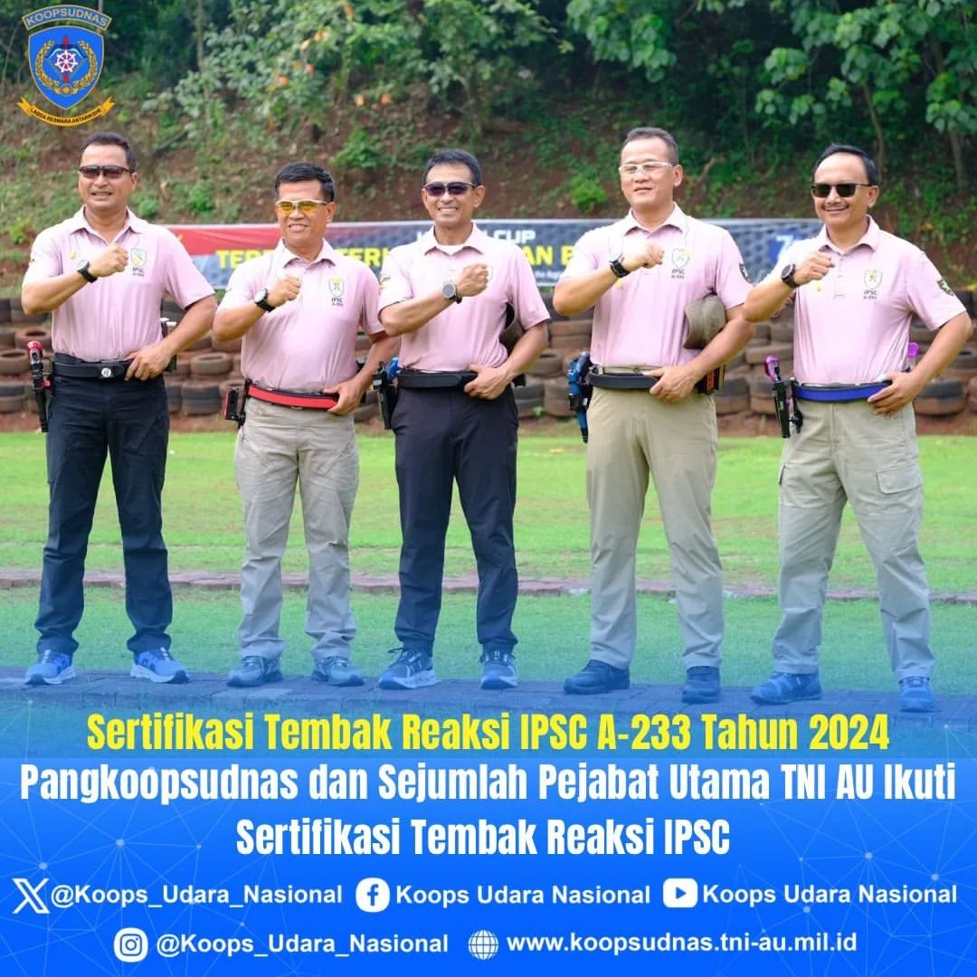 SERTIFIKASI TEMBAK REAKSI IPSC A-233 Tahun 2024