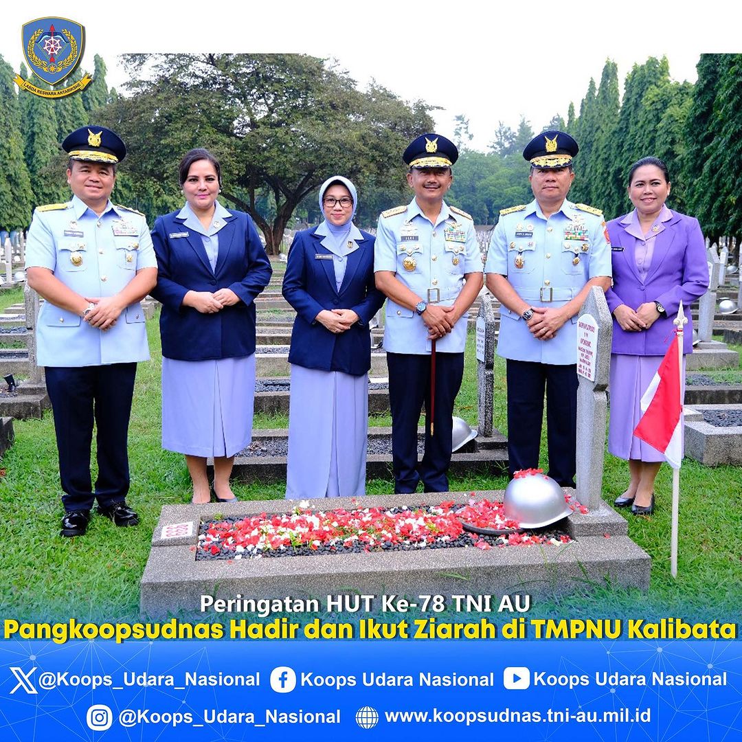 Pangkoopsudnas, Hadir dan Ikut Ziarah di TMPNU Kalibata