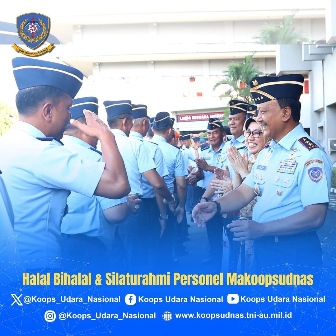 Makoopsudnas Gelar Halal Bihalal Bersama Prajurit