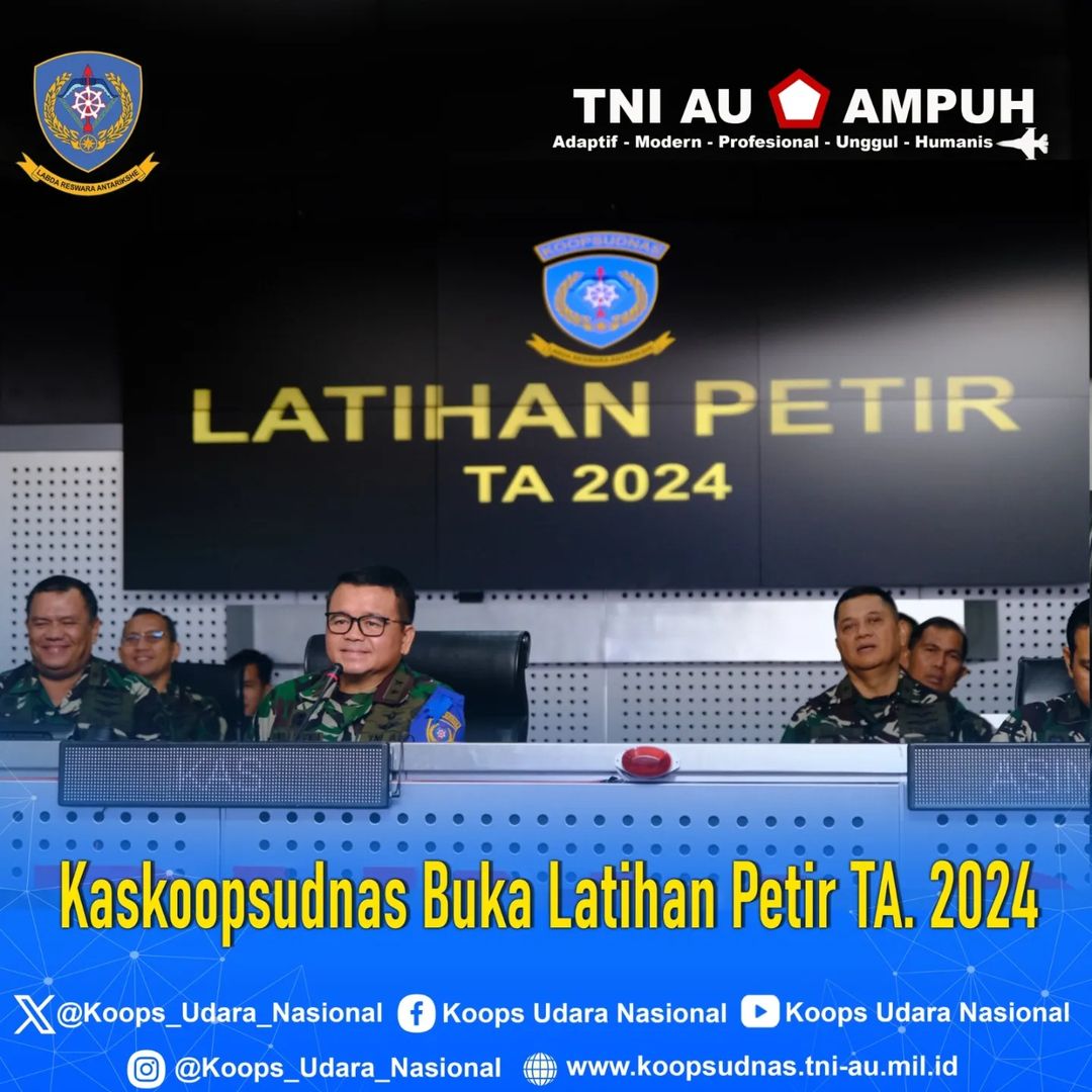 KASKOOPSUDNAS BUKA LATIHAN "PETIR" TA.2024