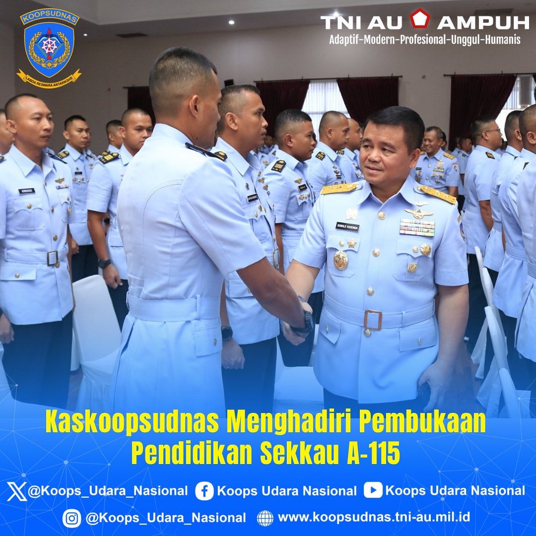 Kas Koopsudnas Hadiri Pembukaan Sekkau A-115