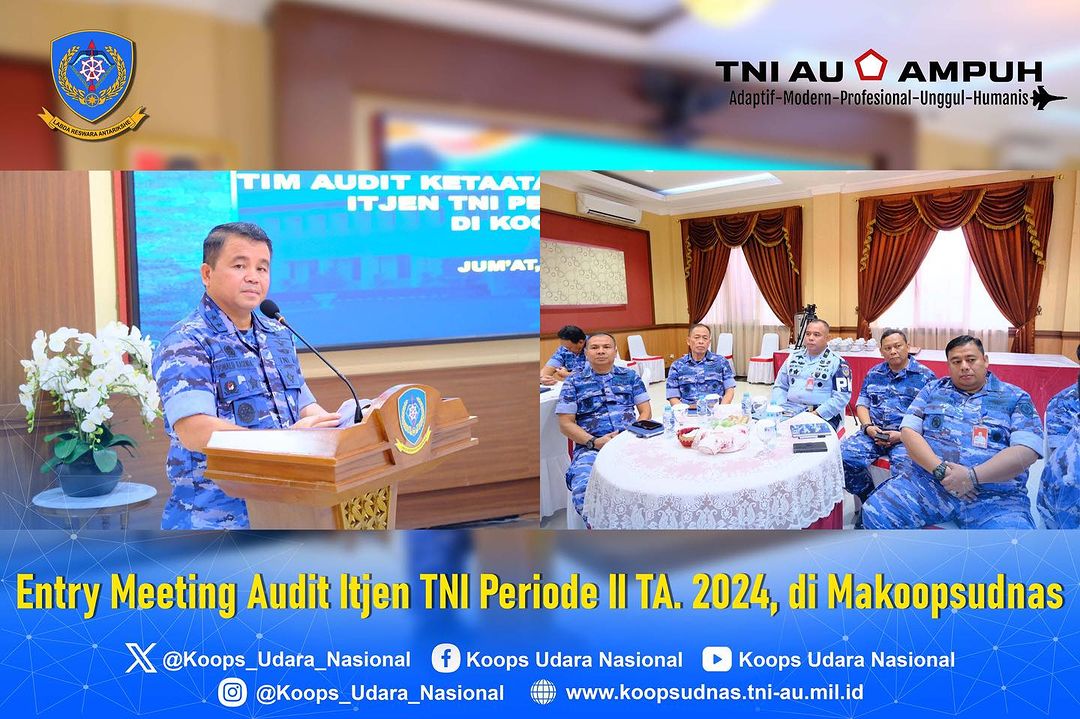Entry Meeting Audit Itjen TNI di Makoopsudnas