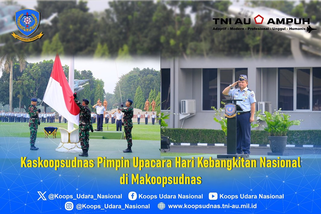 UPACARA PERINGATAN HARI KEBANGKITAN NASIONAL DI MAKOOPSUDNAS