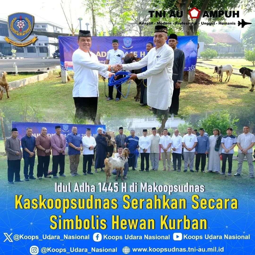 PERINGATAN IDUL.ADHA 1445 H DI MAKOOPSUDNAS