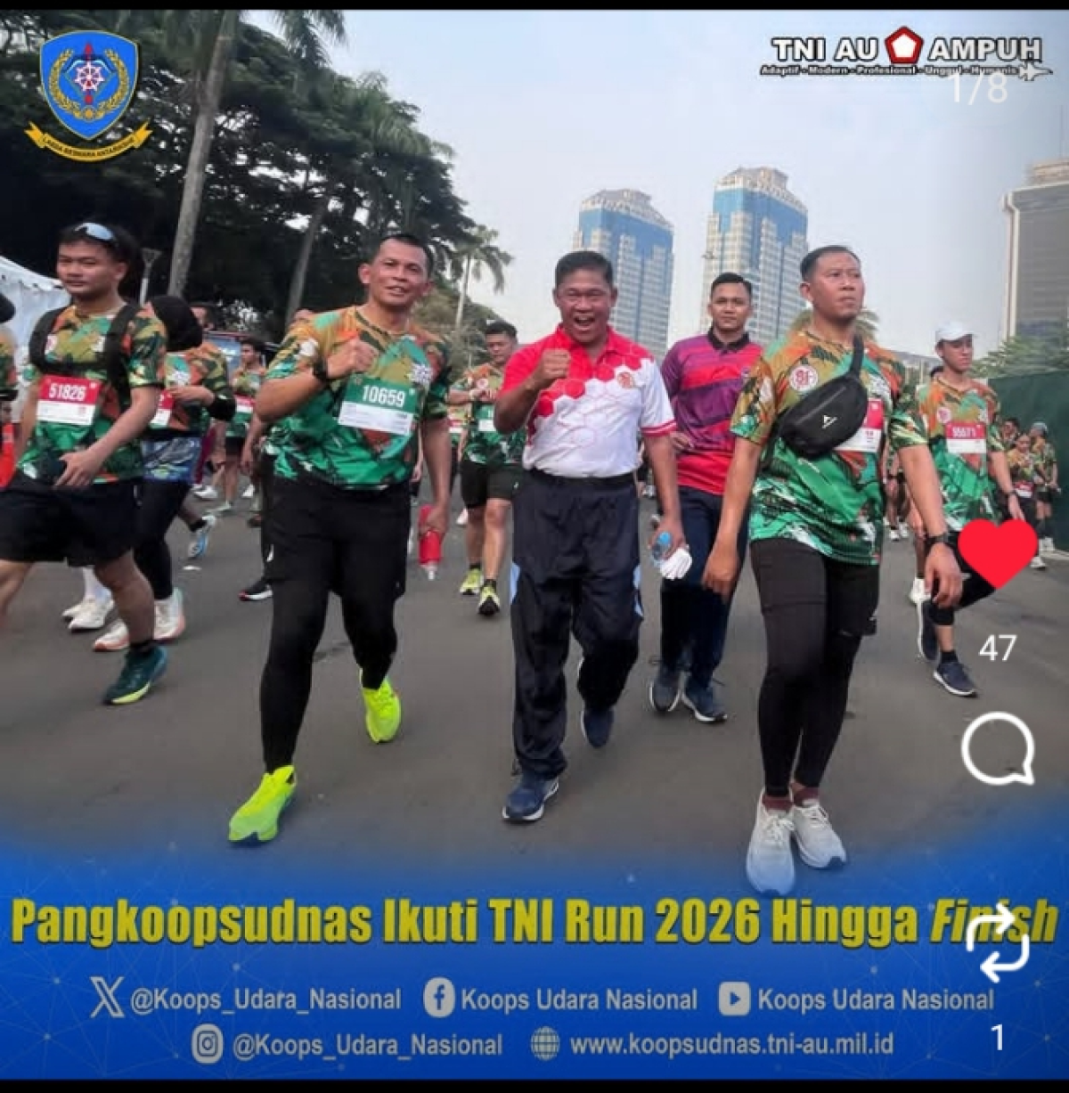 TNI Fair 2026 Tinjau Booth Koopsudnas, Wakasau Apresiasi Partisipasi Koopsudnas