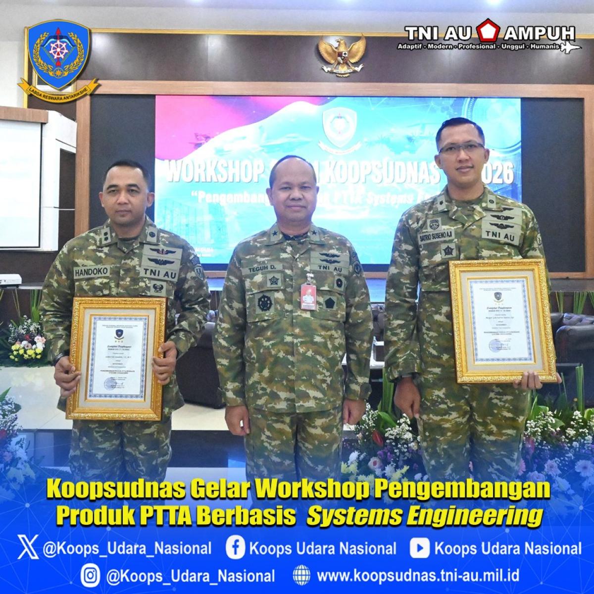 Koopsudnas Gelar Workshop Pengembangan Produk PTTA Berbasis  _Systems Engineering_